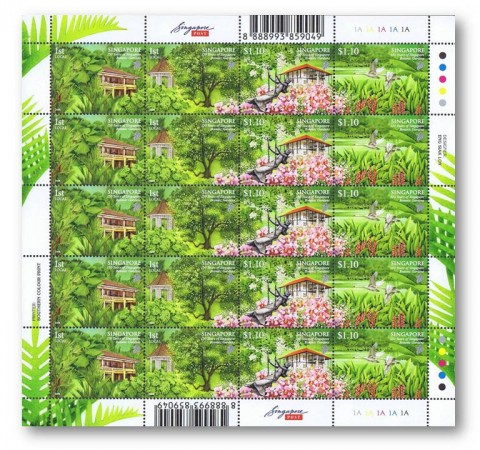 Botanic Gardens (2009) Stamp Sheet Botanic Gardens (2009) Stamp Sheet