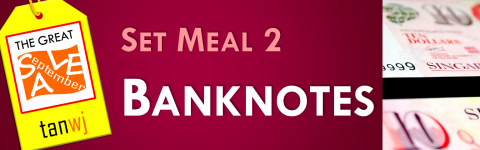 Set Meal 2: Banknotes Set Meal 2: Banknotes