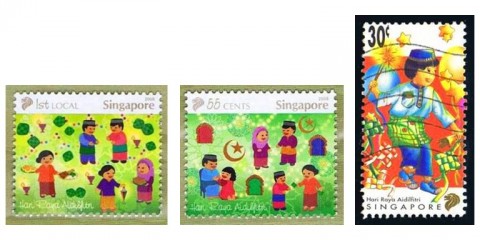 Hari Raya Stamps Hari Raya Stamps