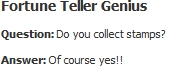 Do you collect stamps? Do you collect stamps?