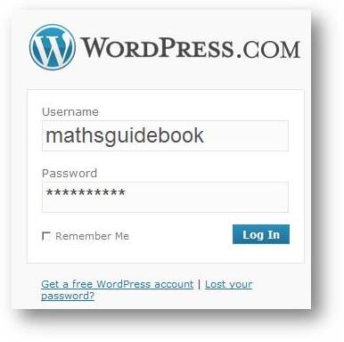WordPress Login WordPress Login