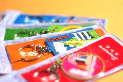 Singapore Keychains Singapore Keychains