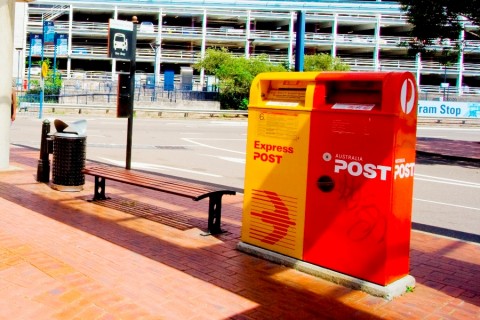 Postboxes in Sydney