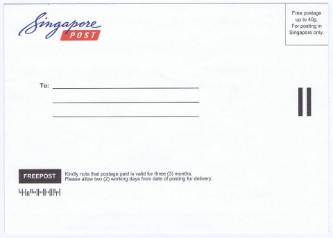 Freepost by Singapore Post