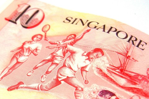 Singapore $10 Banknote Reverse