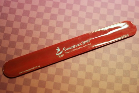 Singapore 2010 Wristband