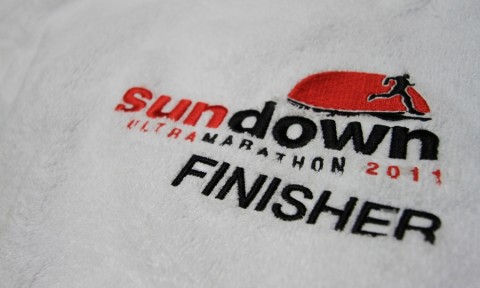 Sundown Ultramarathon Finisher Towel
