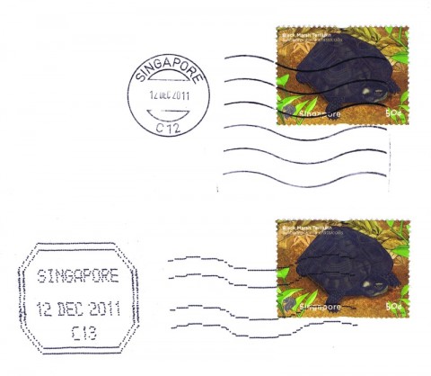 Singapore C12 C13 Stamp First Day Cancellation