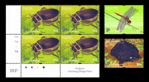 Pond Life 20c, 30c, 50c First Reprint